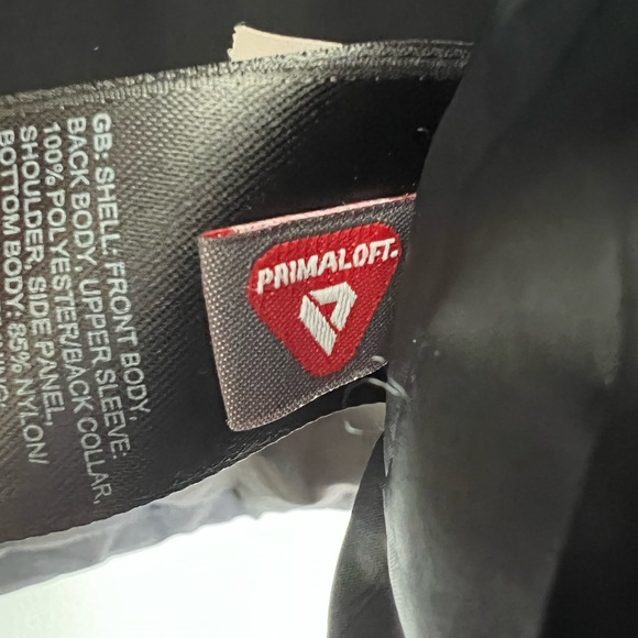 The North Face Steep Series Primaloft Insulated Jacket - Black+Tan, Size Medium - Picture 6 of 7